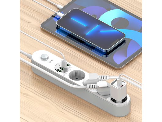 Сетевой фильтр TFN Power6 белый (TFN-Power6WH)